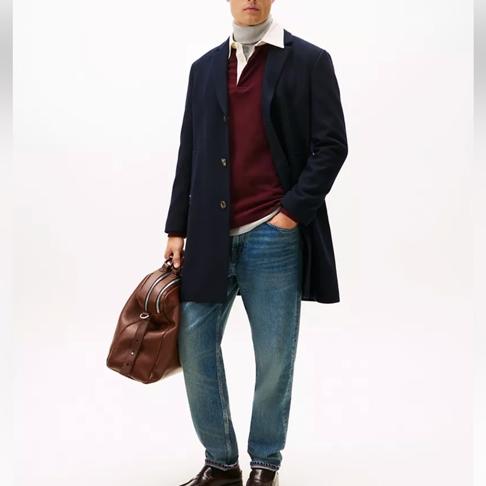 Navy pea coat Tommy Hilfiger